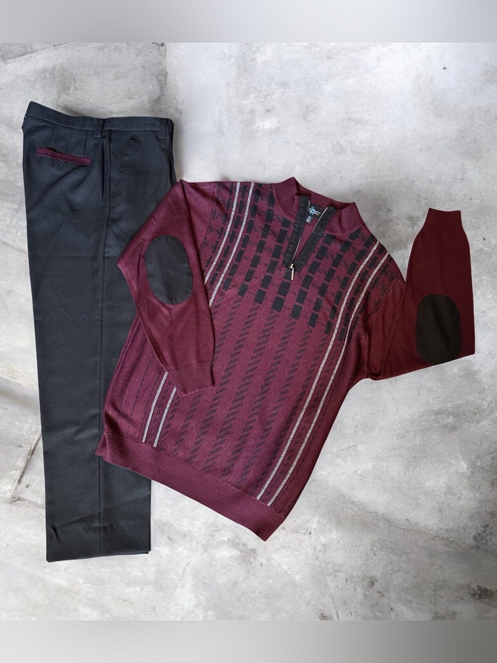 Steve Harvey 2 piece Pants/Sweater Set